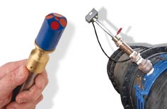 ADFM Hot Tap Insertion Probe