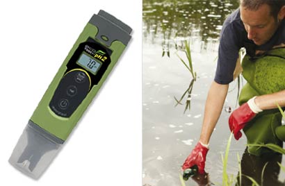 Portable pH meter  EcoTestr pH 2