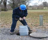 Water quality sampling