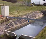 V-notches, weirs and flumes