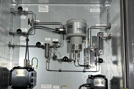 Trace Oxygen Gas Measurement for Biogas using the XMO2 Sample System