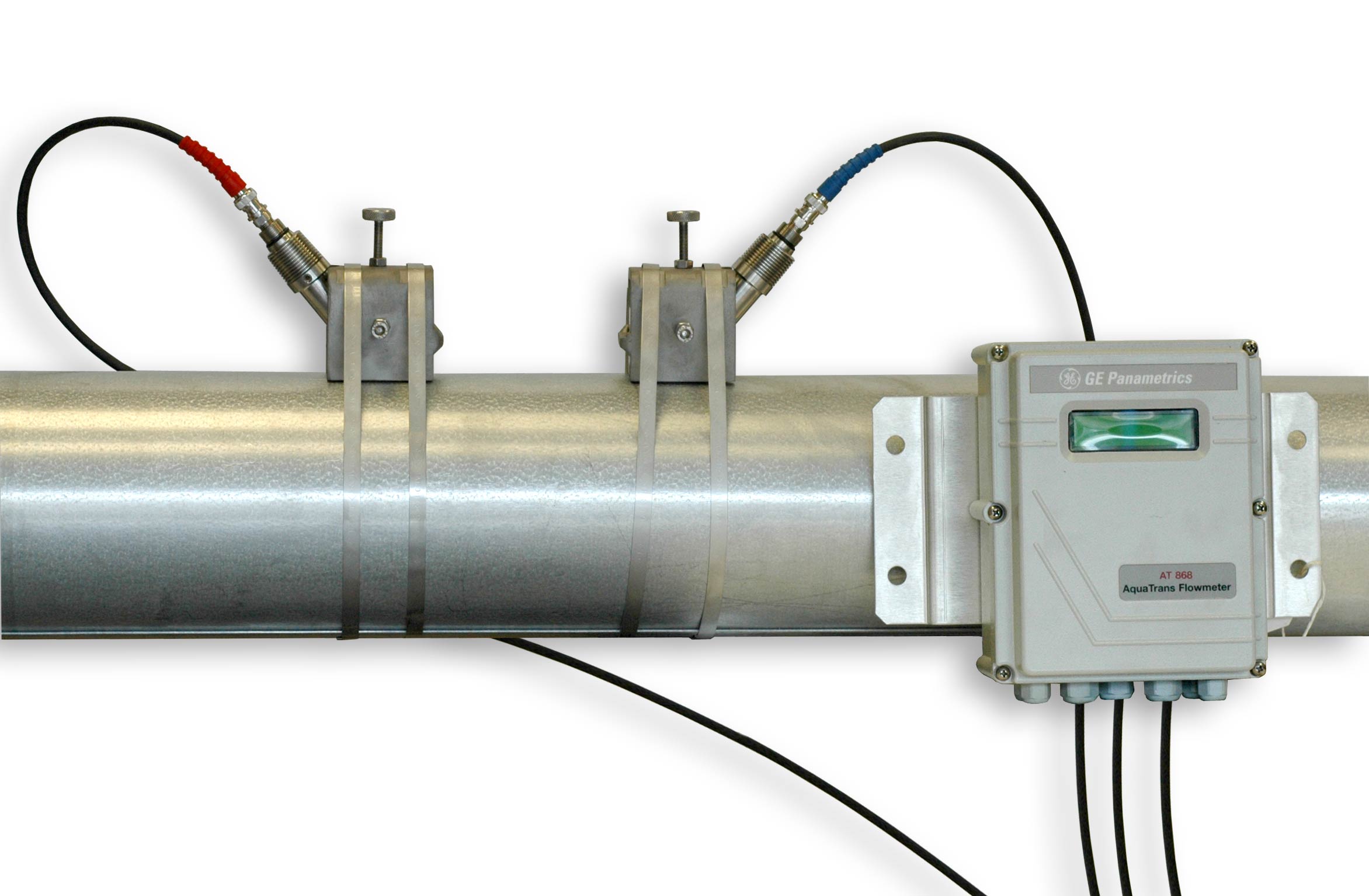 Panametrics AT868 Clamp On Flowmeter