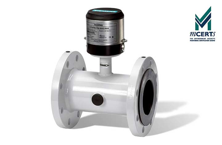 Battery Powered MAG 8000W Water Flow Meter