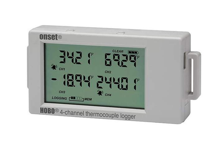 HOBO 4-Channel Thermocouple Data Logger