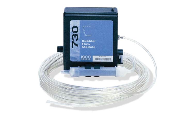 ISCO Bubbler Flow Monitor with pipe