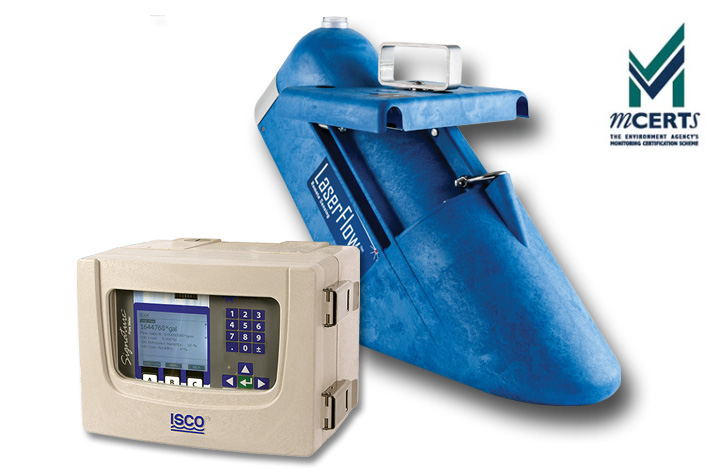 ISCO LaserFlow Non-contact Velocity Sensor (MCERTS) with Signature 