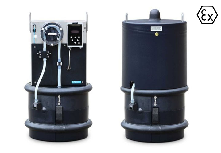 ORI NEMO 1 M PP ATEX Portable Sampler (peristaltic pump dosing)