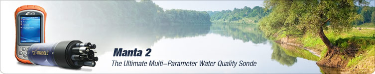Eureka Manta 2 - The ultimate water quality monitoring sonde.